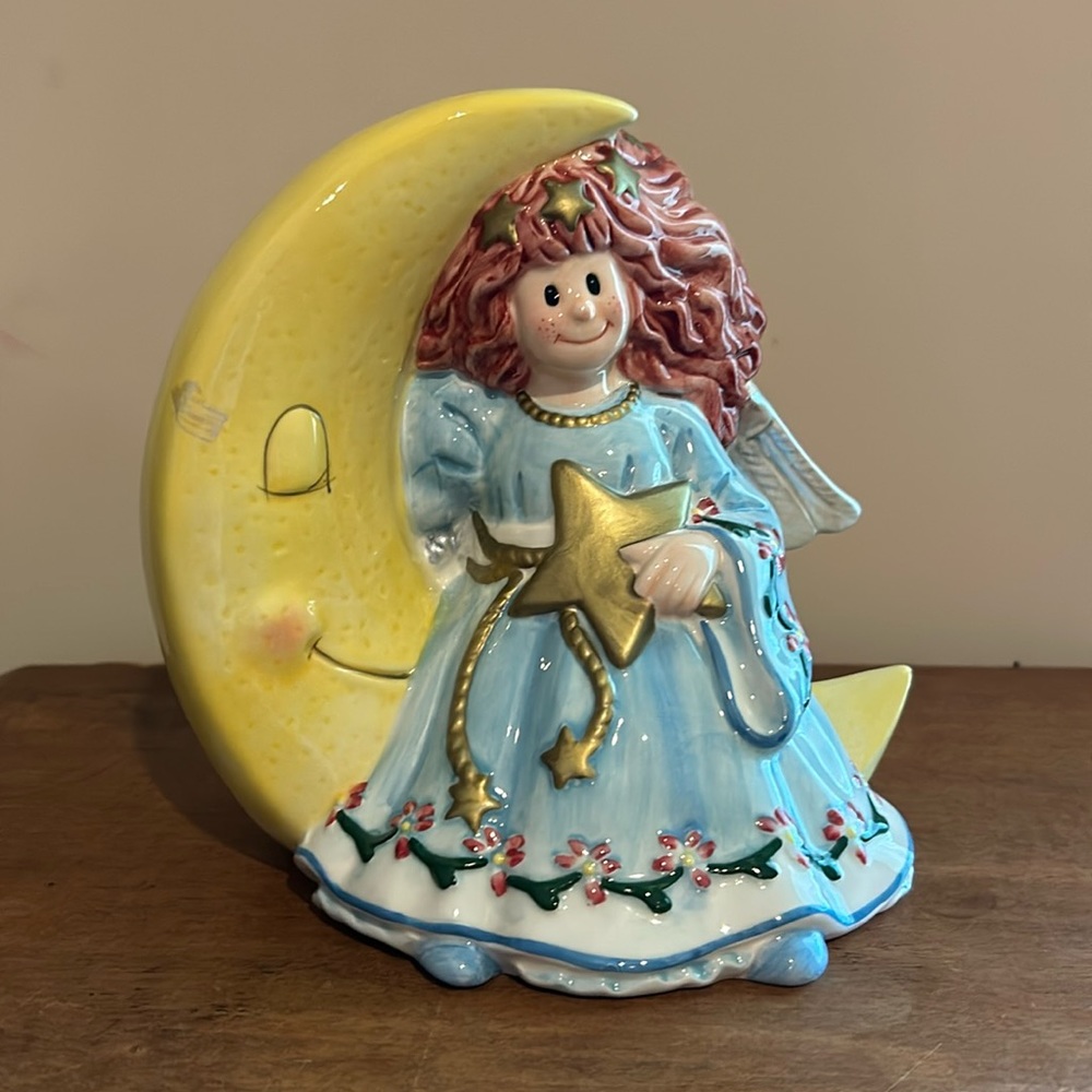Fitz and Floyd Essentials "Moonbeams" Angel Bank